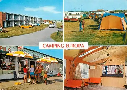 Postcard camping Europa Wenduine Blankenbergesteenweg