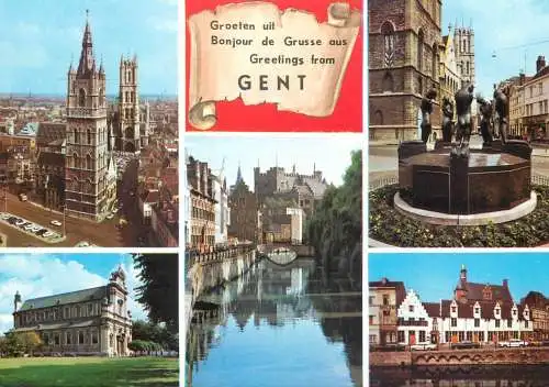 Belgique Gent multi vues