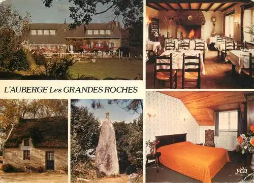 Postcard l'Auberge les Grandes Roches