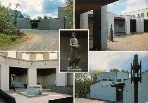 Waasmunster klooster postcard