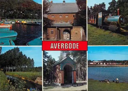 Averbode multi views post card