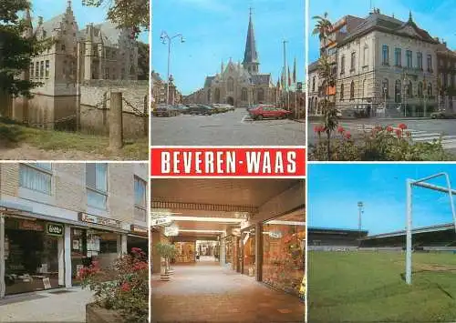 Beveren-Waas multi views post card
