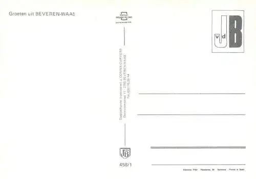 Beveren-Waas multi views post card