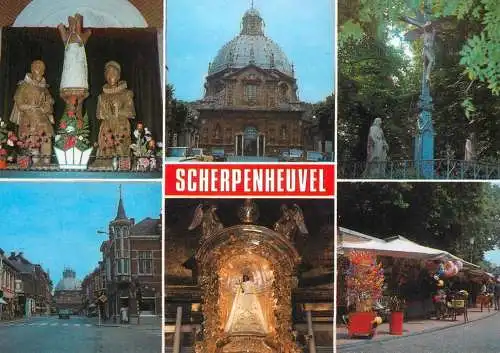 Scherpenheuvel multi views post card