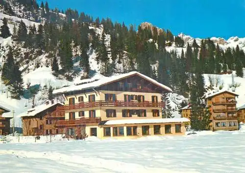 Postcard Hotel restaurant Albergo Stella Alpina Falcade Dolomiti