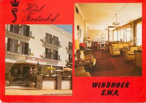 Postcard Hotel Furstenhof Africa Namibia