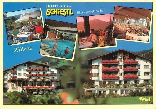 Postcard Hotel Schiestl Tirol Hallenbad