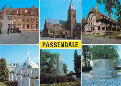 Passendale views postcard