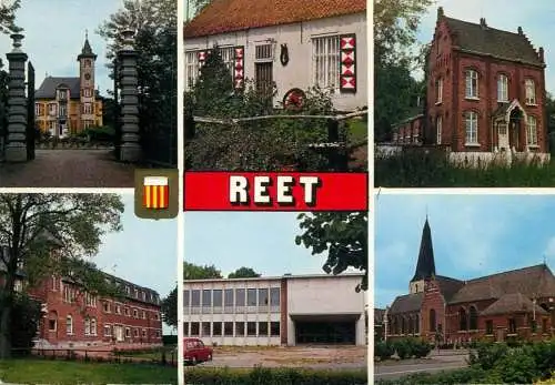 Reet Rumst multi views postcard