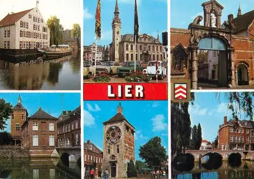 Lier multi views postcard