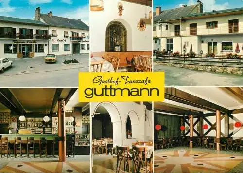 Postcard Hotel Gasthof Tanzcafe Guttmann