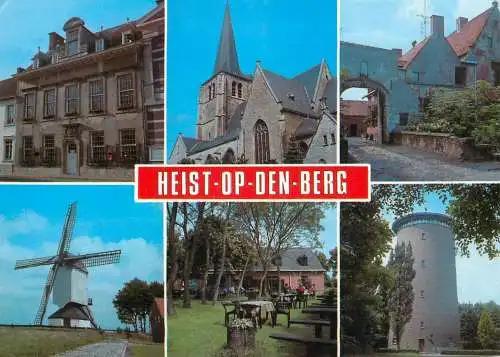 Heist-op-den-Berg multi views postcard