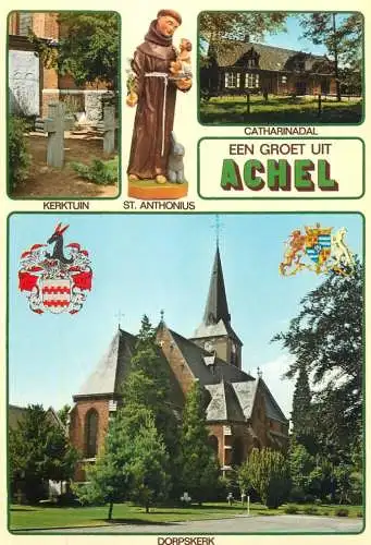 Hamont Achel postcard