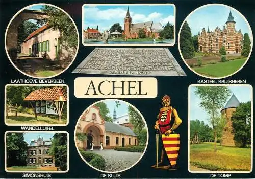Hamont Achel postcard