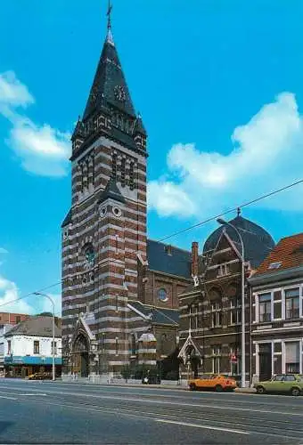 Antwerpen Marksem kerk postcard