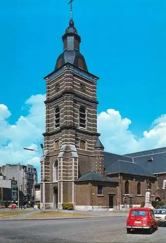Antwerpen Marksem kerk postcard