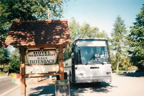 Postcard hotel restaurant Haus Tiefenbach
