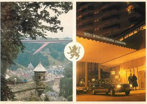 Postcard Hotel Inter Continental Luxembourg