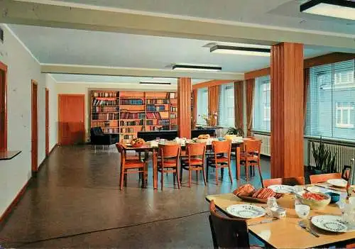 Postcard Belgium Jehova's bureau bibliotheek