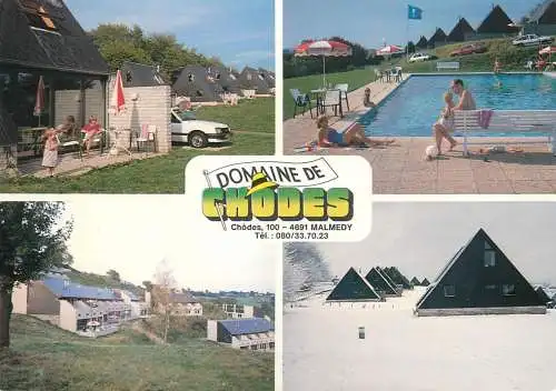 Postcard Hotel domaine de Chodes Malmedy