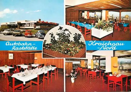 Postcard Hotel Autobahn Raststatte Kraichgau Nord