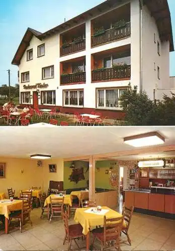 Postcard Hotel restaurant Kaster Bauernschinken
