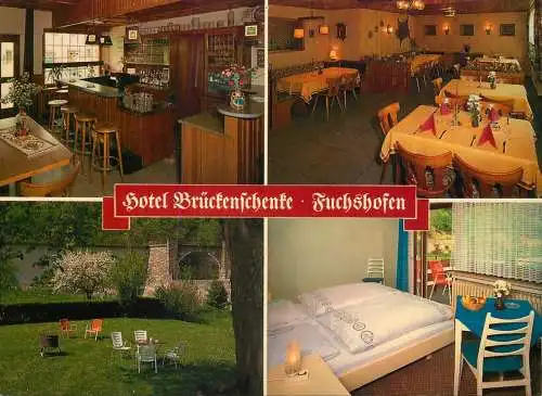 Postcard Hotel Bruckenschenke Fuchshofen Ahr