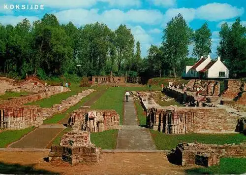Belgium Koksijde - Coxyde Abtei church ruins