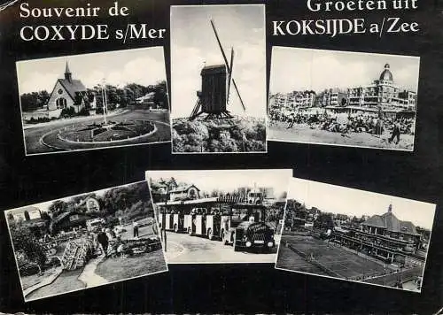 Belgium Koksijde - Coxyde windmill train