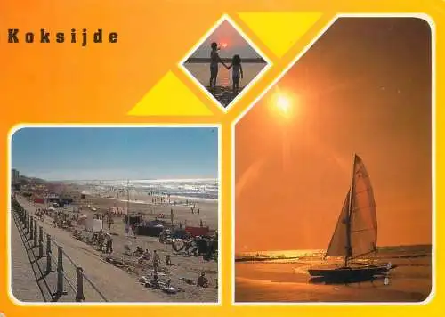 Belgium Koksijde - Coxyde sailing vessel