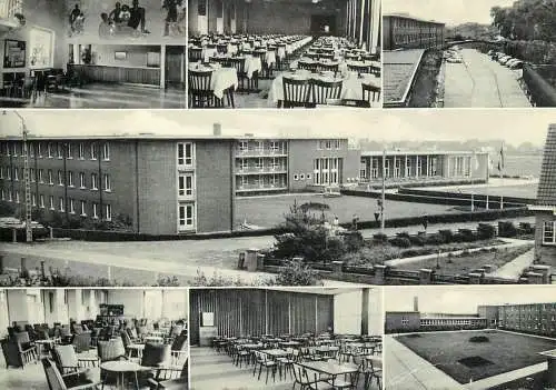 Postcard hotel restaurant Sparrenduin de Haan aan Zee