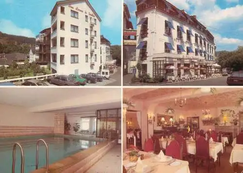 Postcard hotel restaurant aux armes de Bouillon 1991