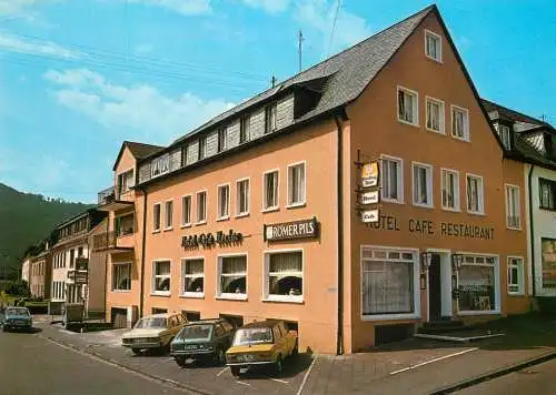Postcard hotel restaurant Cafe Hector Bernkastel Kues