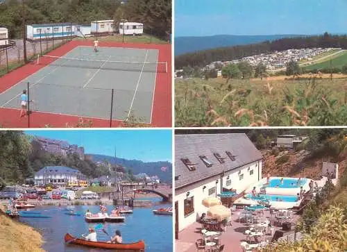 Postcard hotel restaurant Moulin de la Falize Bouillon