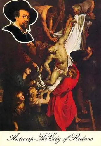 Belgium Antwerpen P.P. Rubens the descent from the cross