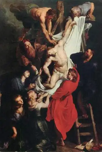 Belgium Antwerpen P.P. Rubens the descent from the cross