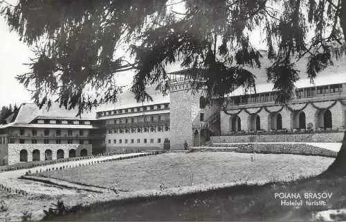 Romania Hotelul turistic vedere din Poiana Brasov