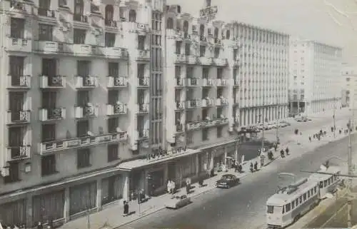 Romania Bucuresti Bd-ul G-ral Magheru tramvai