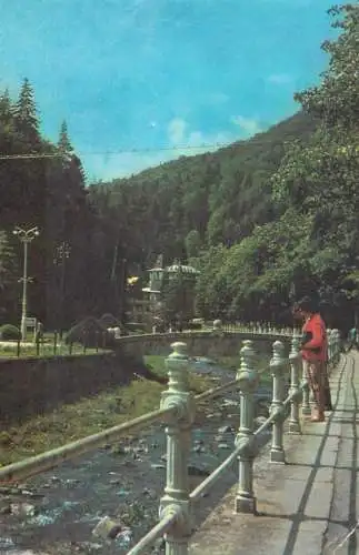 Romania Vedere din Slanic-Moldova