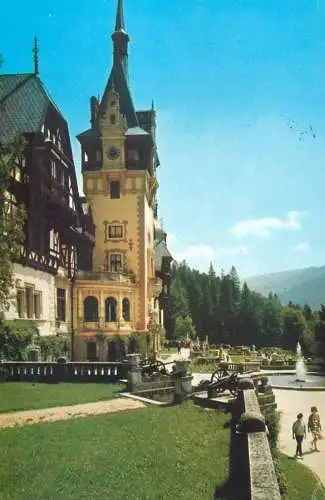 Romania Muzeul Peles vedere din Sinaia