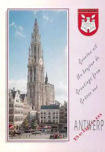 Belgium Antwerpen cathedral