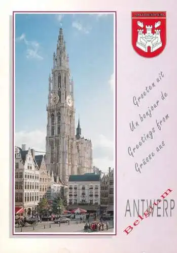 Belgium Antwerpen cathedral