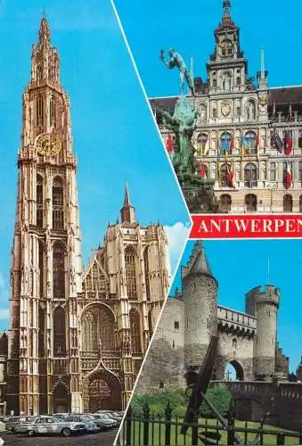 Belgium Antwerpen cathedral