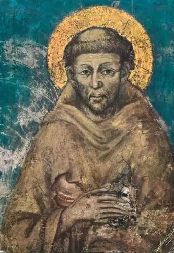Italy Assisi Basilica di S. Francesco - "San Francesco" (Cimabue)