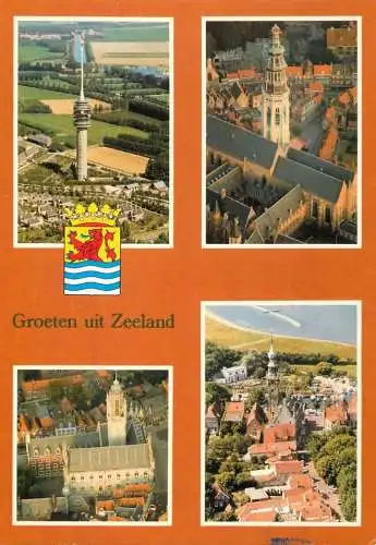 Netherlands Zeeland tower aerial