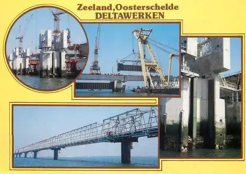 Netherlands Zeeland crane ship