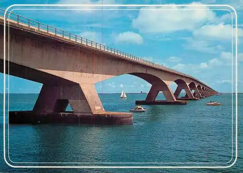 Netherlands Zeeland bridge