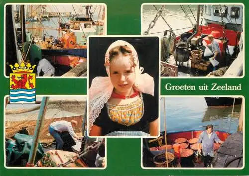 Netherlands Zeeland traditional costume ship