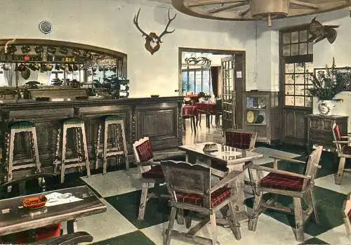 Postcard hotel restaurant Les Ondes Nadrin le Herou