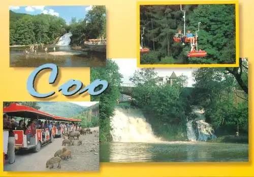 Coo multi views postcard